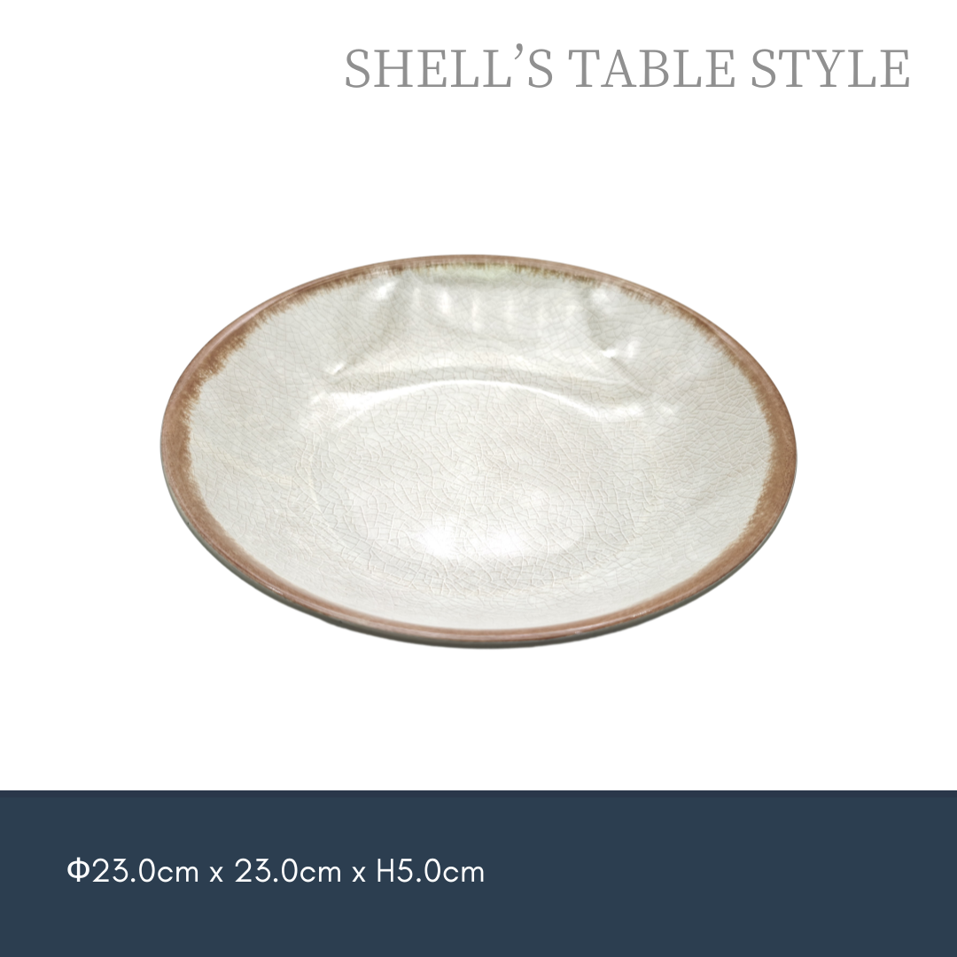 YZ-D09 Đĩa tròn sâu 9 inch có rãnh